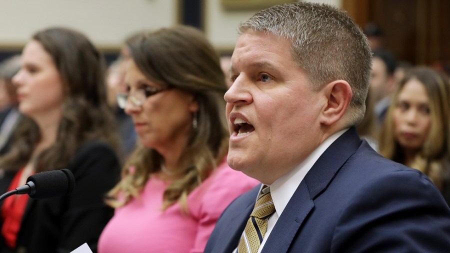 Former ATF agent and Giffiords policy advisor David Chipman testifies before the House Judiciary Committee in 2019