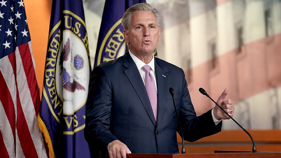 Minority Leader Kevin McCarthy (R-Calif.)