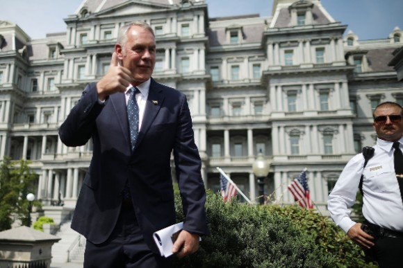 Former Interior Secretary Ryan Zinke