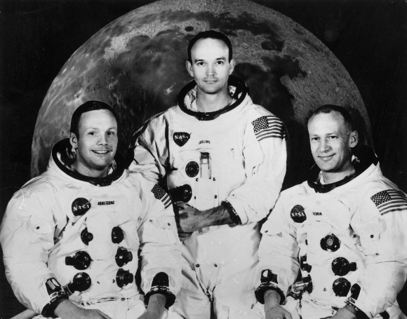 Crew of the Apollo 11 lunar landing mission