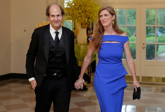 Samantha Power and Cass Sunstein