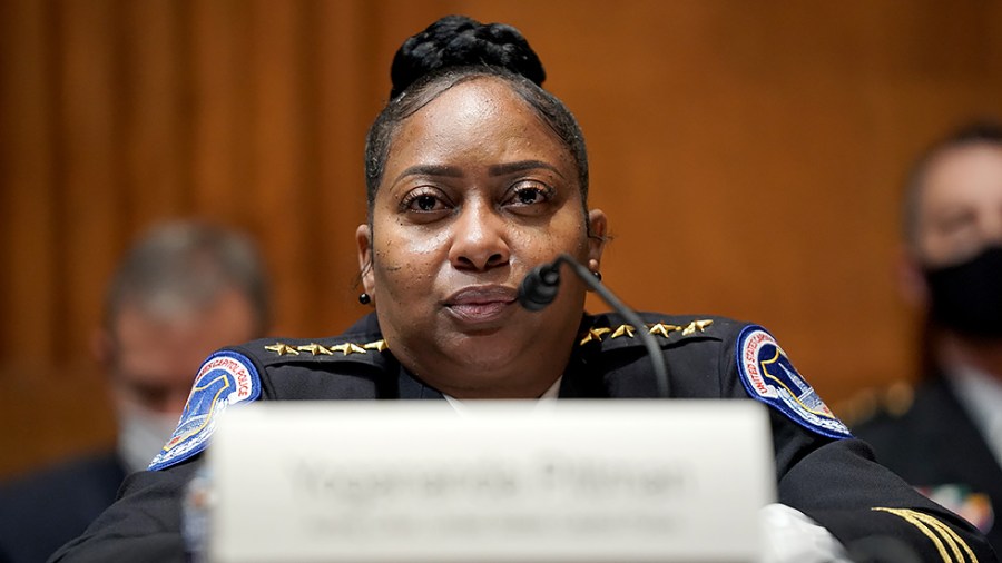 Acting U.S. Capitol Police Chief Yogananda Pittman