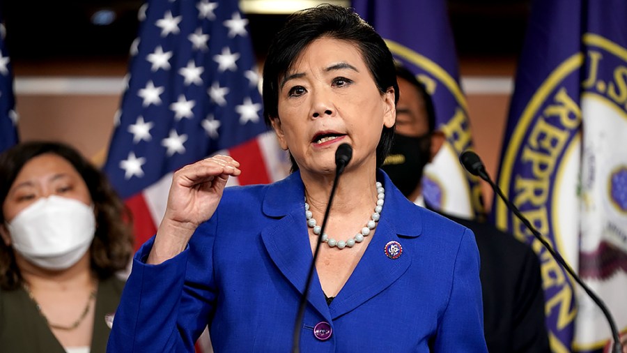 Rep. Judy Chu (D-Calif.) discusses the COVID-19 Hate Crimes Act