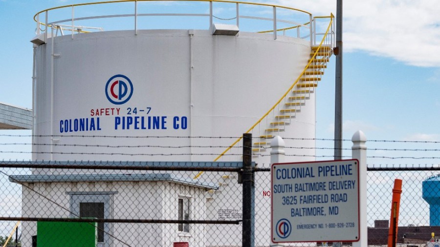 Colonial Pipeline company in Baltimore