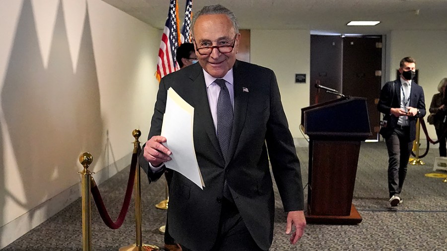 Majority Leader Charles Schumer (D-N.Y.)