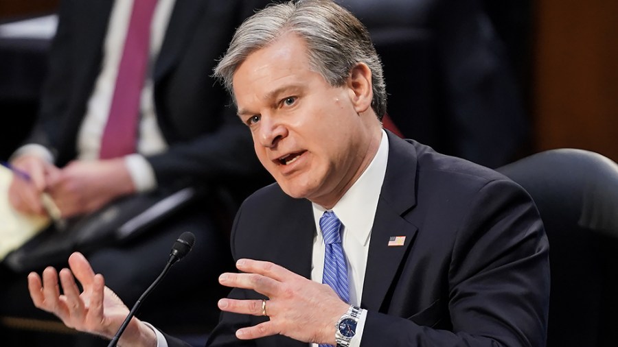 FBI Director Christopher Wray