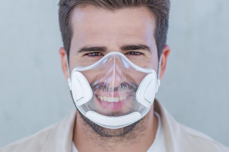 This low-cost transparent mask keeps you safe without sacrificing social interaction