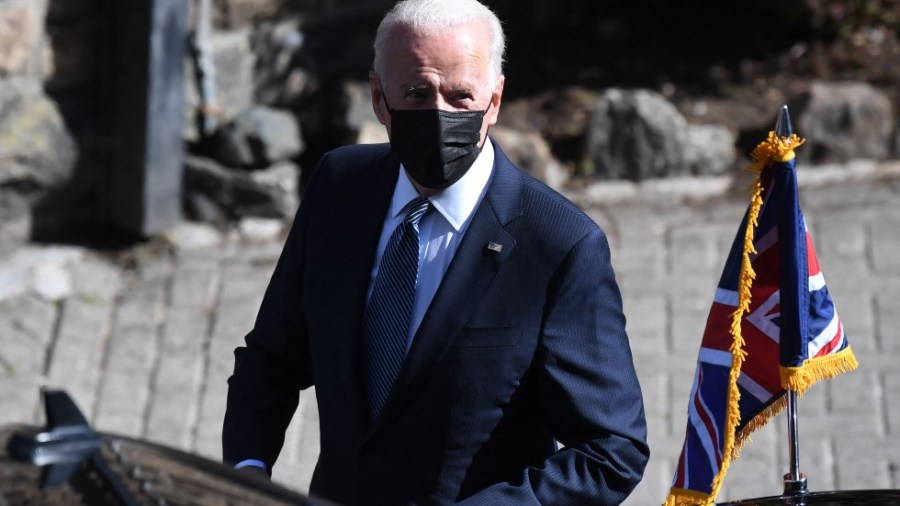 President Biden at the G-7 summit