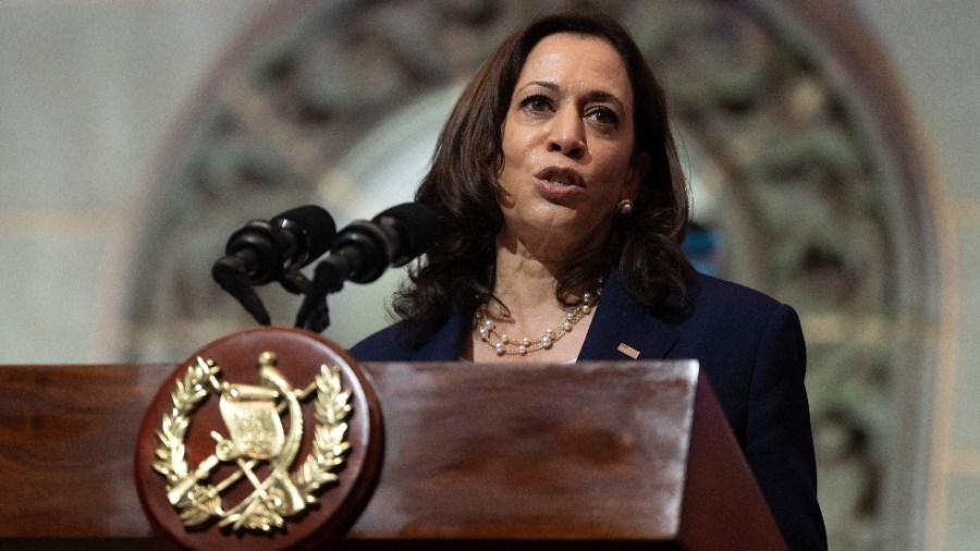 Vice President Harris holds a joint press conference with Guatemalan President Alejandro Giammattei in Guatemala City