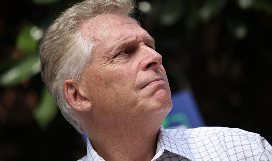 Former Virginia governor Terry McAuliffe