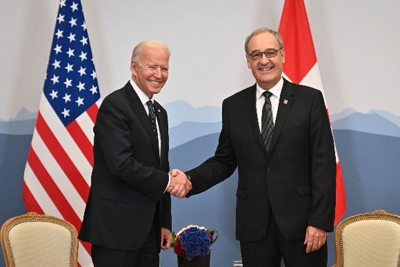 President Biden in Switzerland