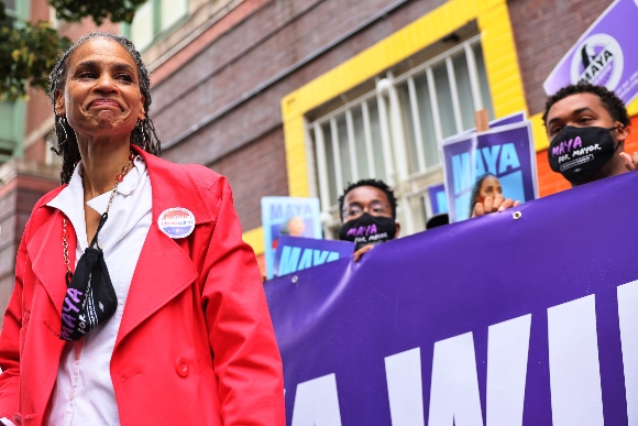 New York City Mayoral candidate Maya Wiley