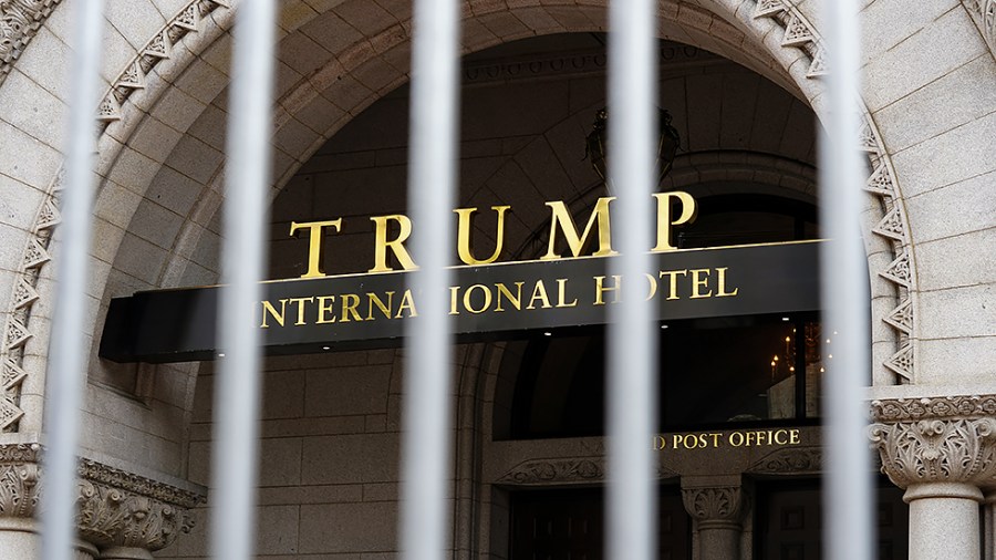 The Trump International Hotel in Washington, D.C., is seen on June 3