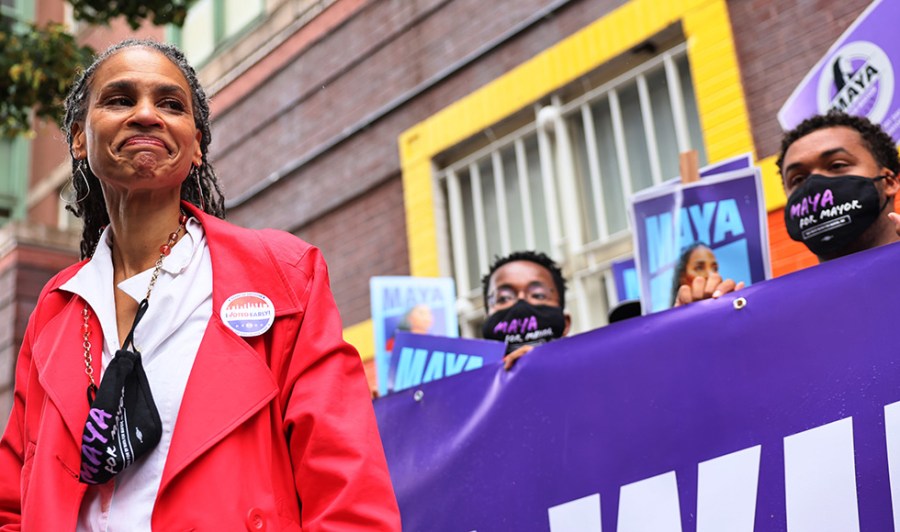 New York City Mayoral candidate Maya Wiley