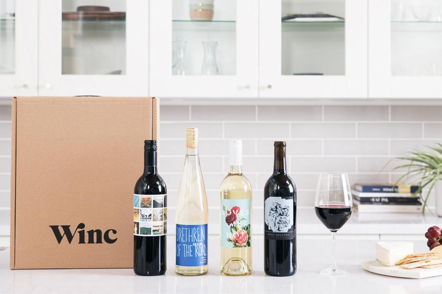 Get custom boxes of wine delivered to your door with Winc