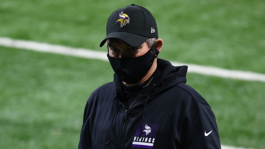 Vikings head coach Mike Zimmer