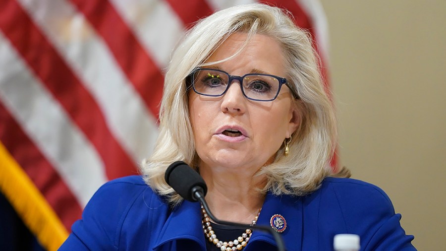 Rep. Liz Cheney (R-Wyo.) makes an opening statement during a hearing of the Select Committee to Investigate the January 6th Attack on US Capitol on Tuesday, July 27, 2021