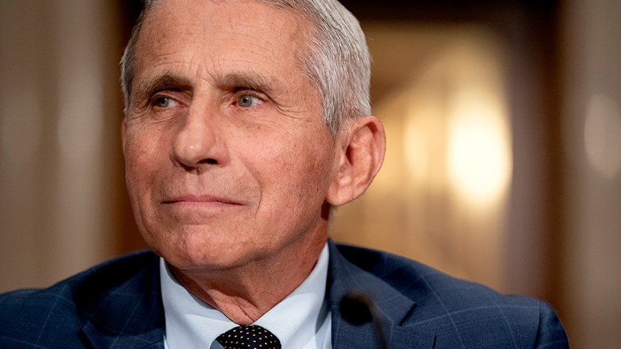 Dr. Anthony Fauci, director of the National Institute of Allergy and Infectious Diseases, arrives to testify before the Senate Health, Education, Labor, and Pensions Committee on Tuesday, July 20, 2021