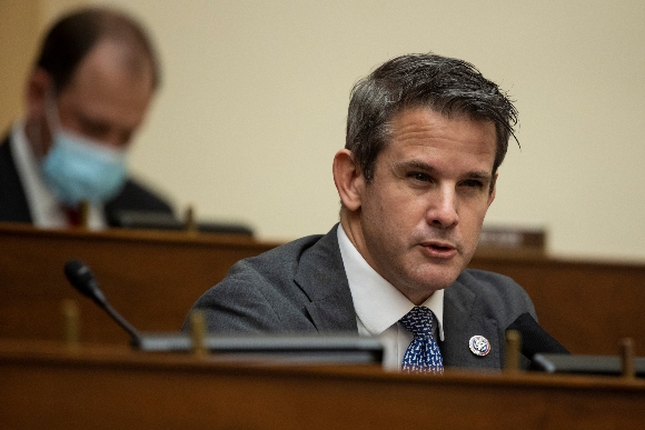 Rep. Adam Kinzinger (R-Ill.) during a hearing