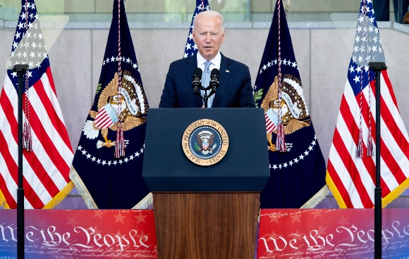 President Biden speaks in Philadelphia