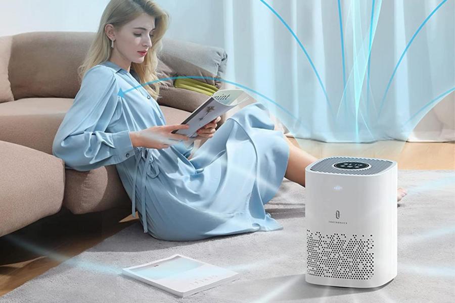 This TaoTronics air purifier is perfect for any bedroom or office this summer