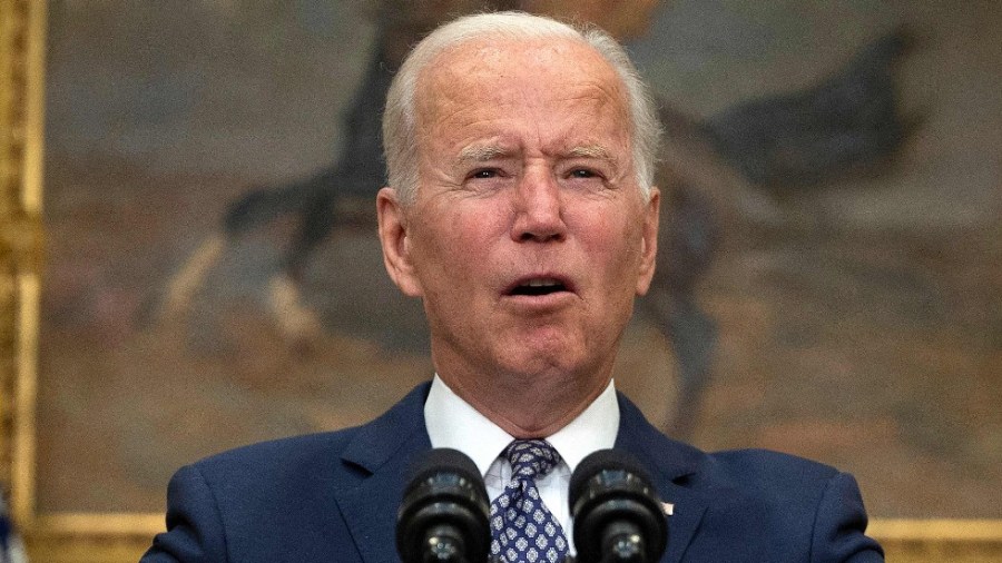 President Biden speaks on the ongoing situation in Afghanistan