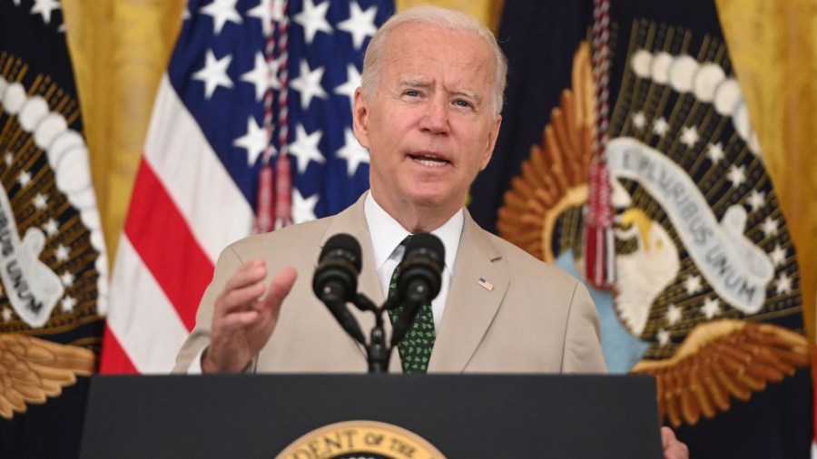 President Biden addresses the July jobs report and the coronavirus pandemic at the White House