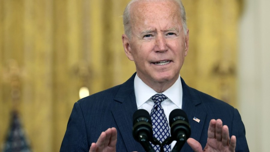 President Biden gives remarks to the press on the situation in Afghanistan