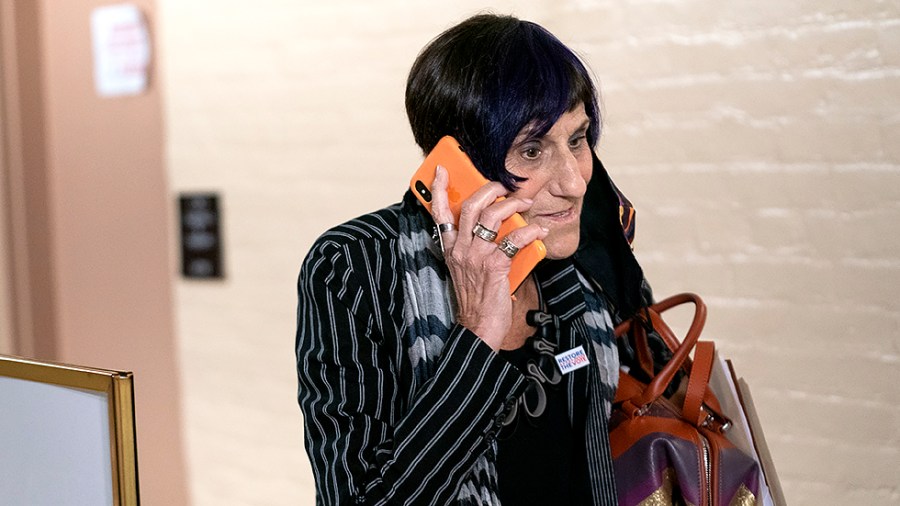 Rep. Rosa DeLauro (D-Conn.) leaves a House Democratic Caucus meeting on Tuesday, August 24, 2021 where they mostly discussed the John Lewis Voting Rights Advancement Act.