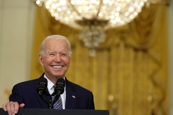 President Biden speaks at the White House