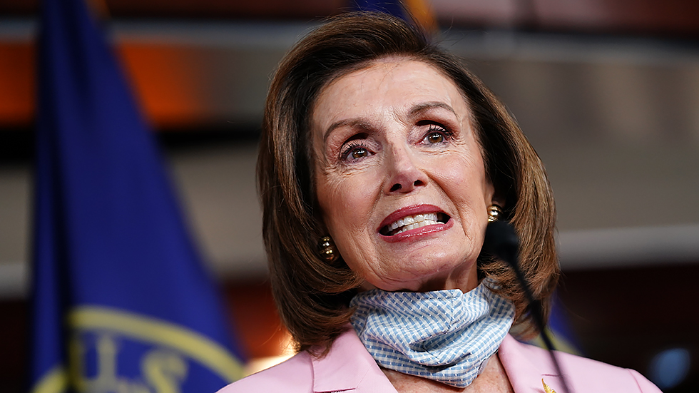 Speaker Nancy Pelosi (D-Calif.) addresses reporters during her weekly press conference on Wednesday, August 25, 2021.