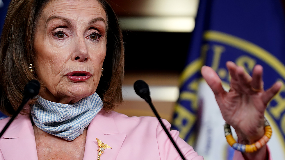 Speaker Nancy Pelosi (D-Calif.) answers questions on Afghanistan, the budget and the infrastructure bill during her weekly press conference on Wednesday, August 25, 2021.