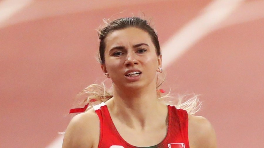 Sprinter Krystsina Tsimanouskaya