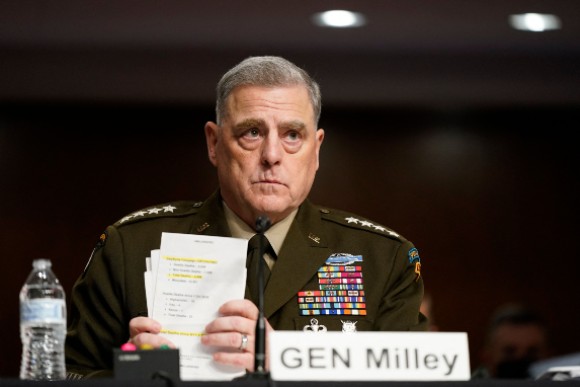 Mark Milley testifies before the Senate