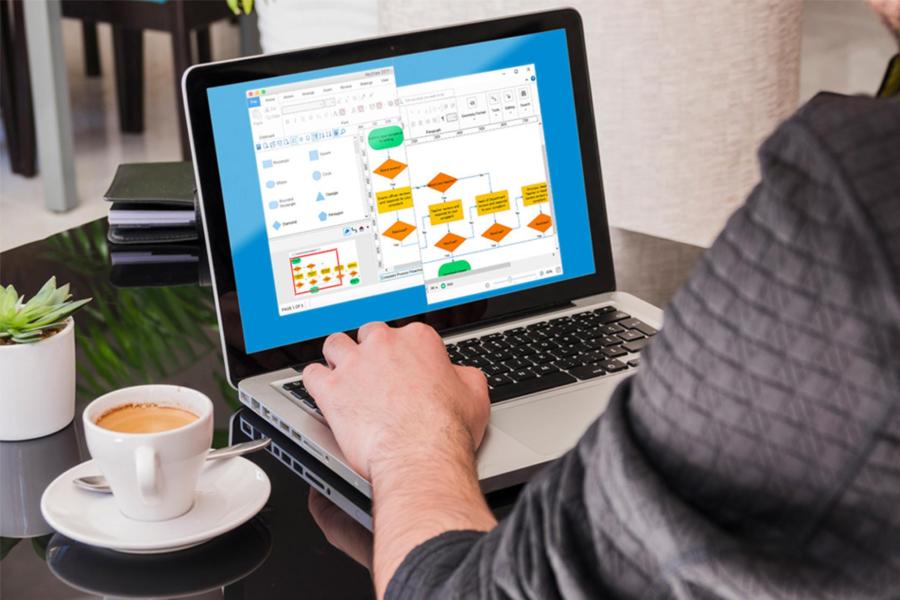 Draw professional diagrams and charts with help from this low-priced software