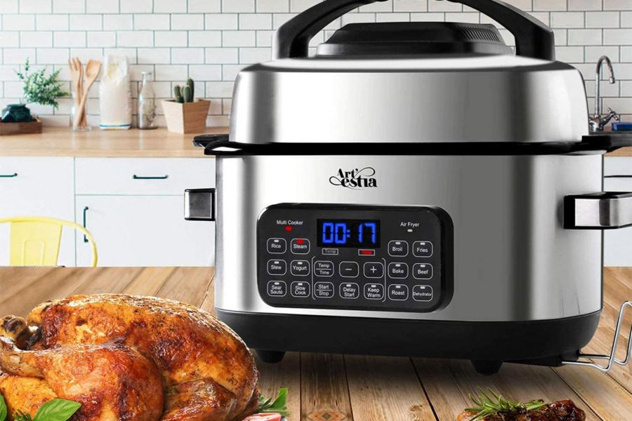 Save $60 and take home cooking to another level with this air fryer and grill combo