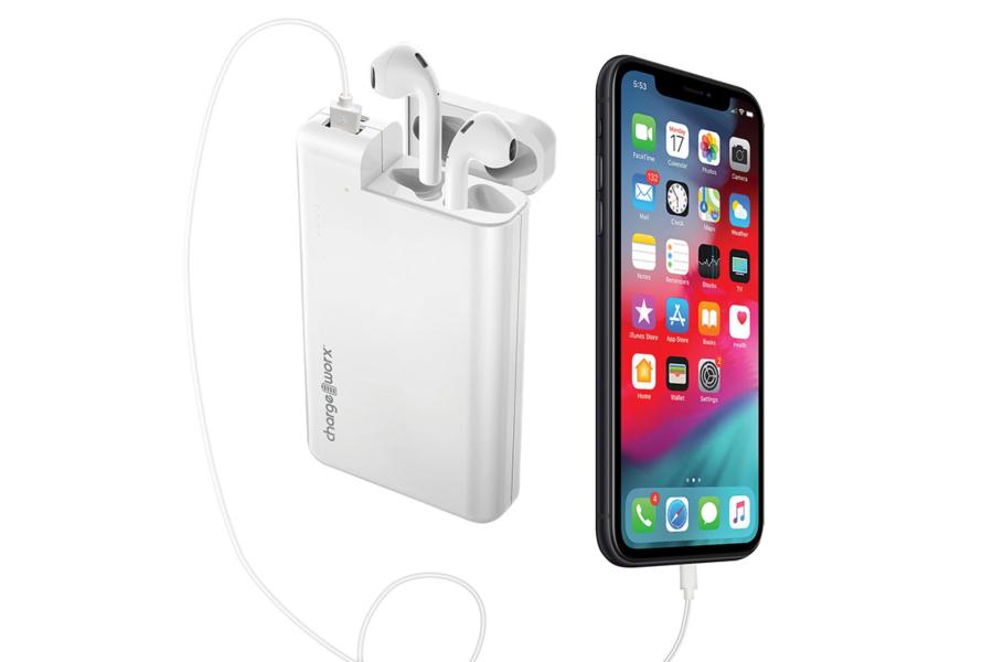 Charge smartphones, USB devices, and AirPods with this versatile power bank