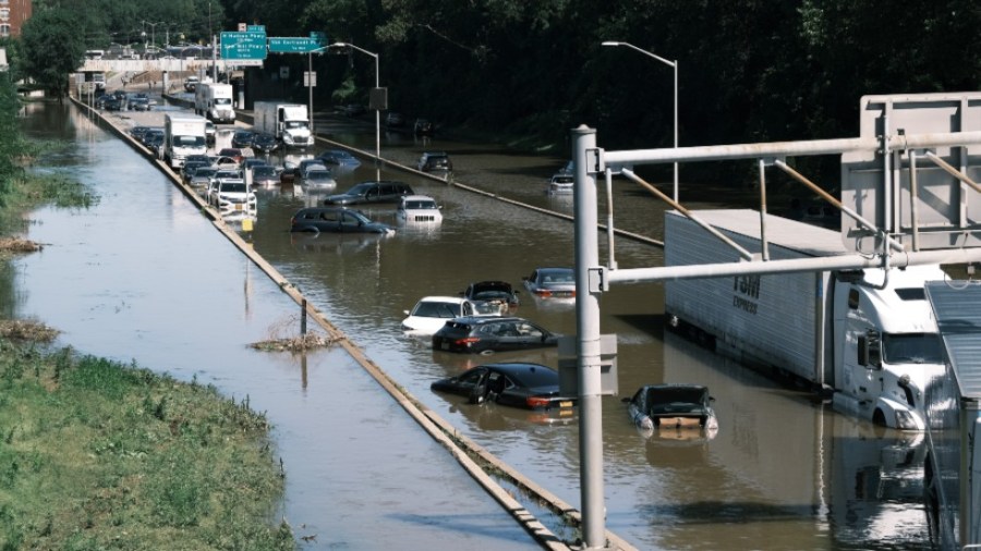 Hurricane Ida flooding