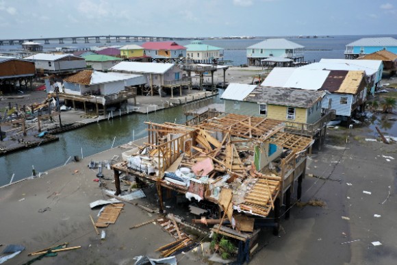 Hurricane Ida damage