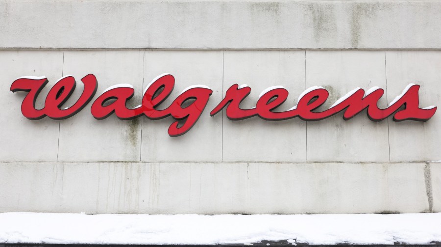 Walgreens pharmacy sign