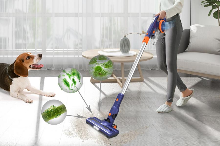 Enjoy a cleaner home at a great price with this powerful cordless vacuum