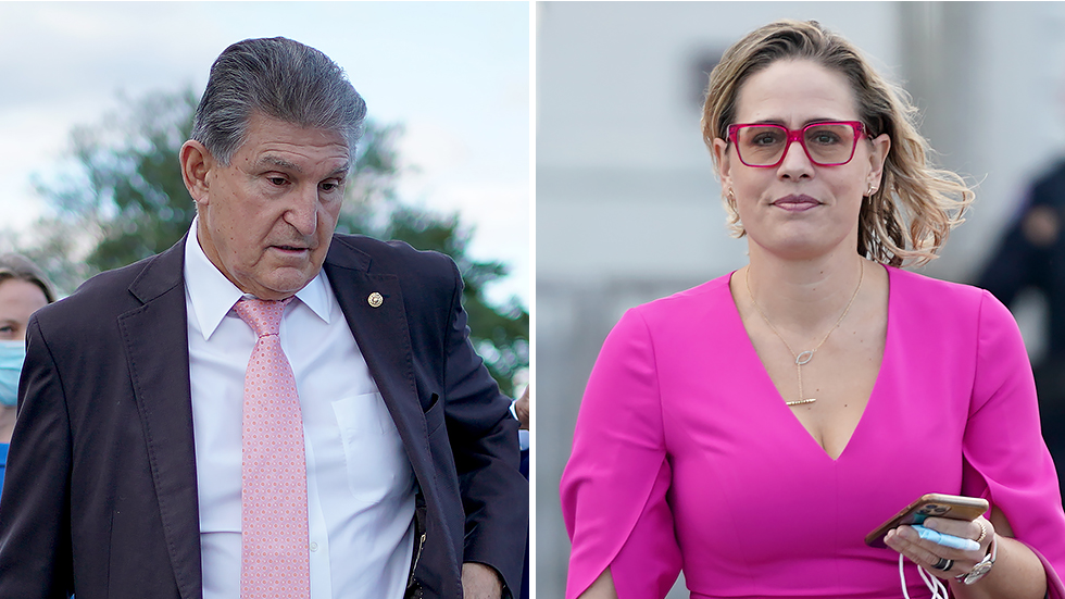 Sens. Joe Manchin (D-W.Va.) and Kyrsten Sinema (D-Ariz.)