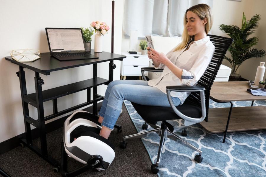 Standing kills your feet. Heal them with this lower leg massager, now 50% off on Amazon.