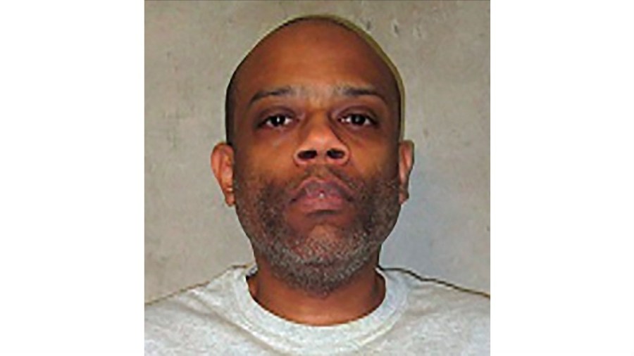 This undated photo provided by the Oklahoma Department of Corrections shows Donald Anthony Grant