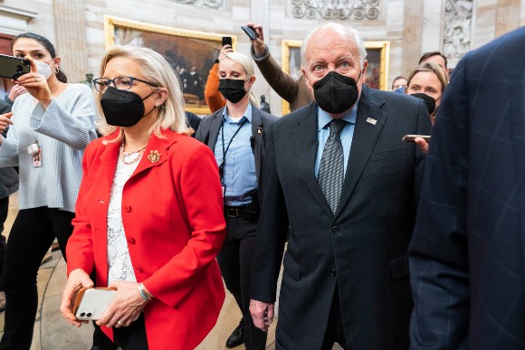 Former Vice President Dick Cheney and Rep. Liz Cheney