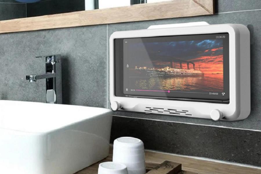 Watch your phone in the bath or shower with 70% off this waterproof touchscreen