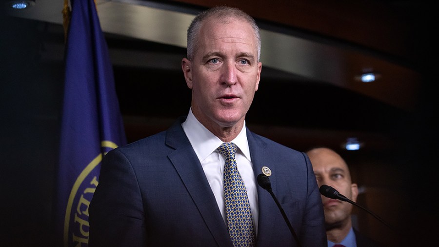 Rep. Sean Patrick Maloney (D-N.Y.) speaks during a press conference at the U.S. Capitol in Washington, D.C., on Tuesday, February 8, 2022.