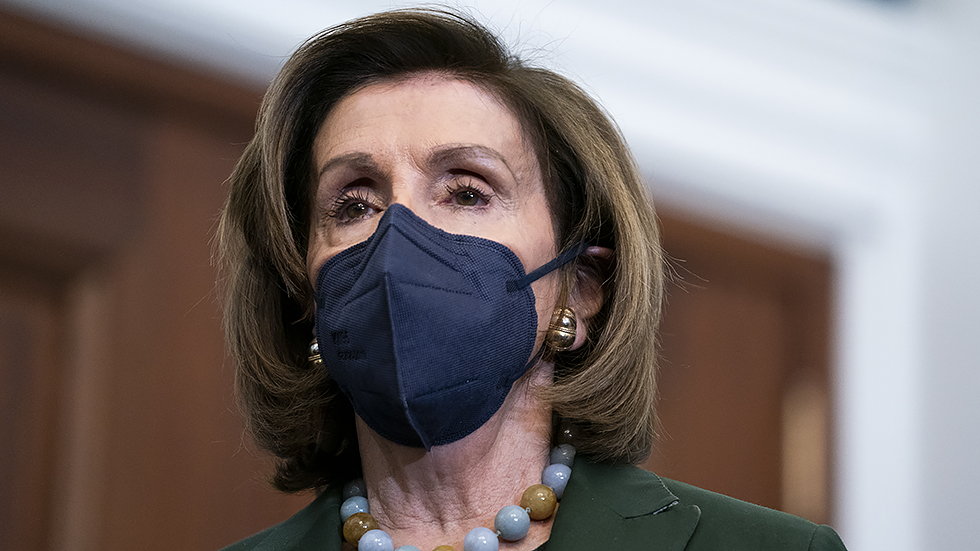 Speaker N. Pelosi (D-Calif.) is seen during a press conference on Wednesday, February 23, 2022 to discuss a recent congressional delegation trip to Israel and Europe.