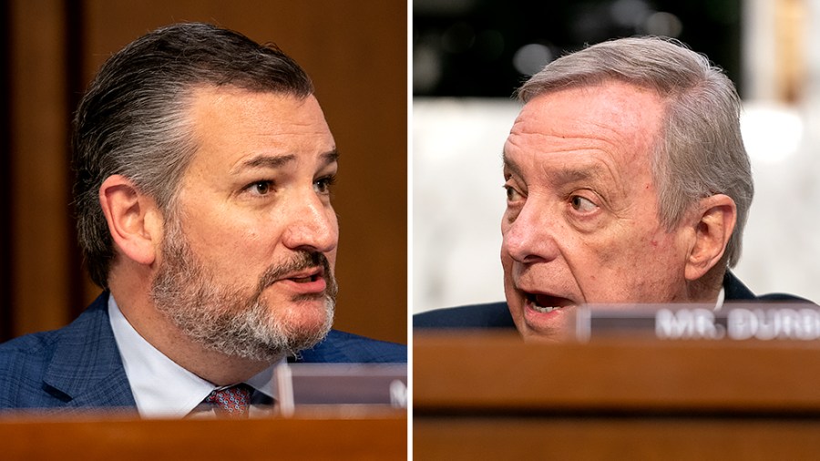 Sen. Ted Cruz (R-Texas) and Richard Durbin (D-Ill.)