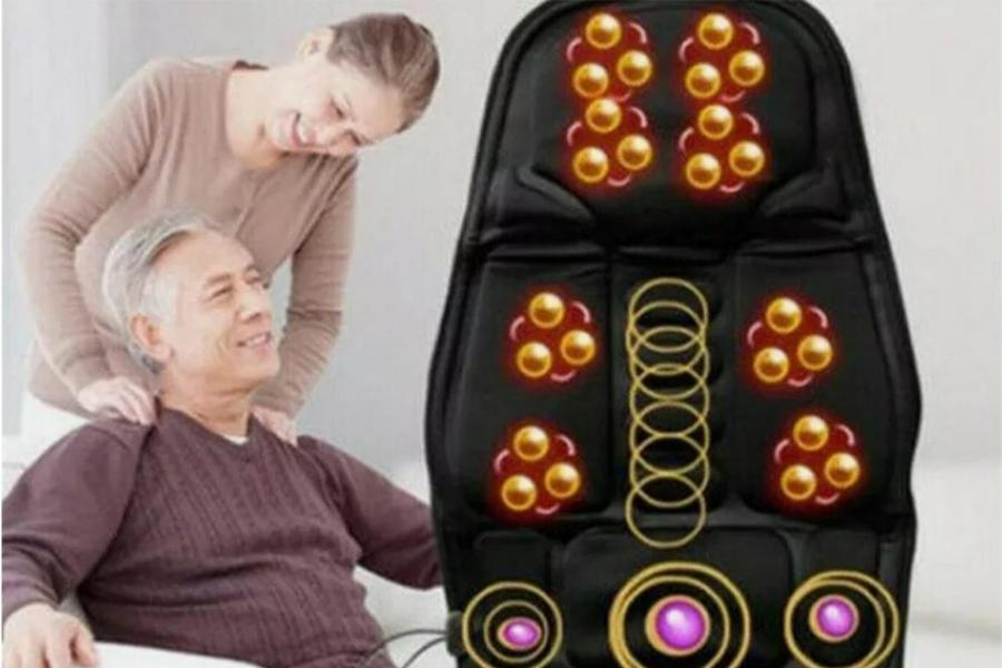 Save $50 on this heated massage mat that provides instant relief anywhere